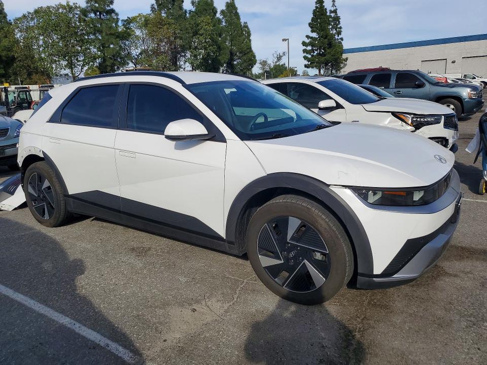 2025 Hyundai Ioniq 5 მანქანა იყიდება აუქციონზე, vin: 7YAKN4DA0SY014658, აუქციონის ნომერი: 45788536