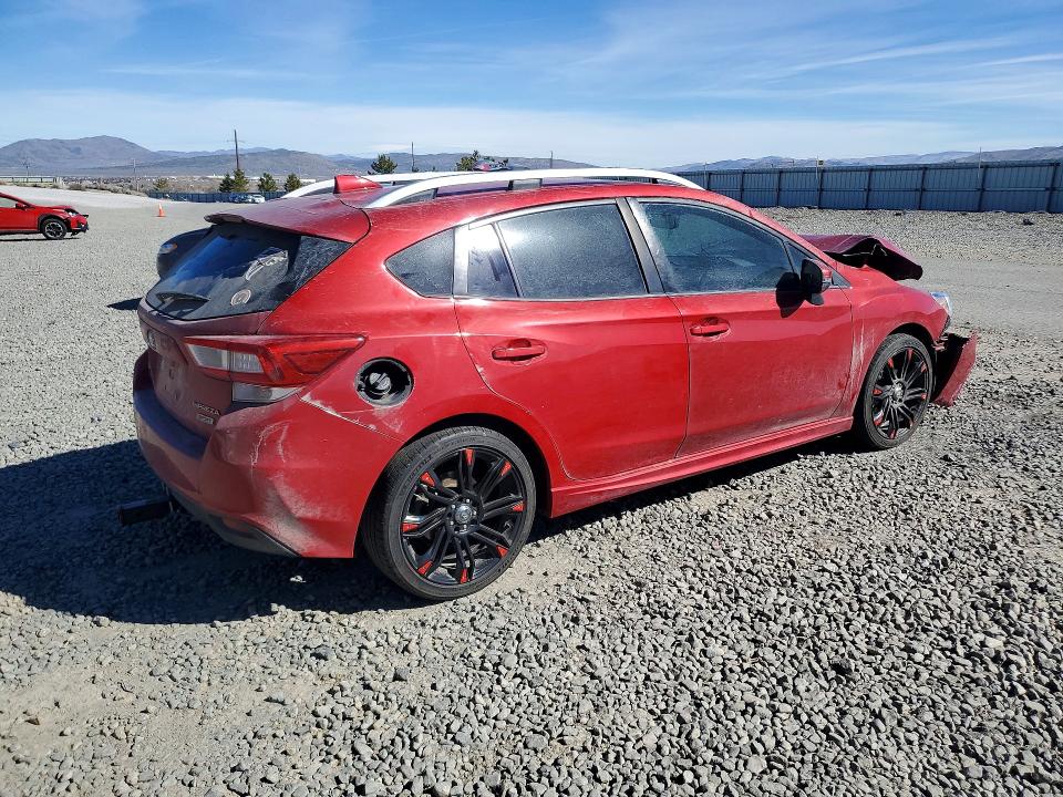 2017 Subaru Impreza მანქანა იყიდება აუქციონზე, vin: 4S3GTAM61H3709928, აუქციონის ნომერი: 45981206