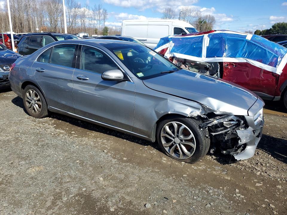 41994286 :رقم المزاد ، 55SWF4KB7GU115848 vin ، 2016 Mercedes-benz C مزاد بيع