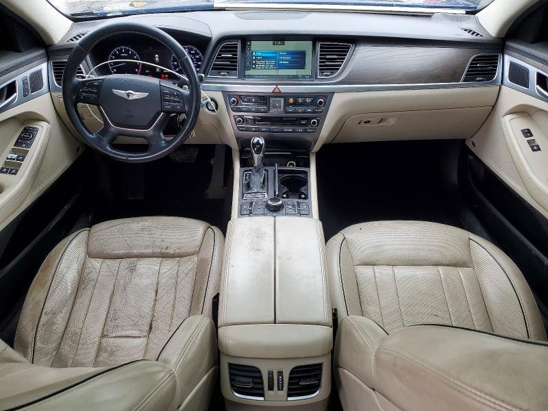 47201356 :رقم المزاد ، KMHGN4JE3FU101192 vin ، 2015 Hyundai Genesis مزاد بيع