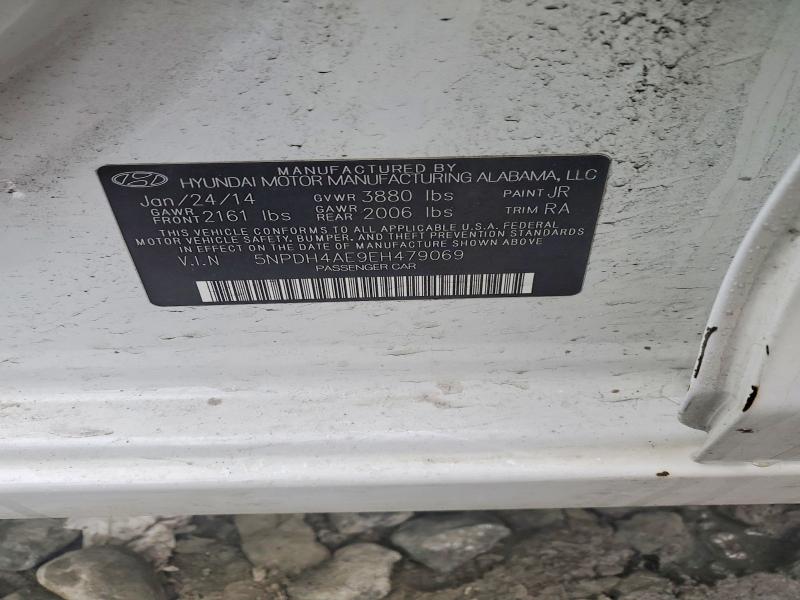 2014 Hyundai Elantra მანქანა იყიდება აუქციონზე, vin: 5NPDH4AE9EH479069, აუქციონის ნომერი: 79847355