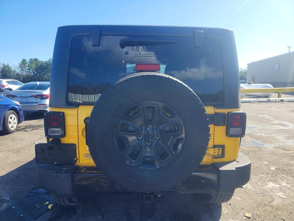Aukcja sprzedaży 2015 Jeep Wrangler, vin: 1C4AJWAGXFL653765, numer aukcji: 47458116