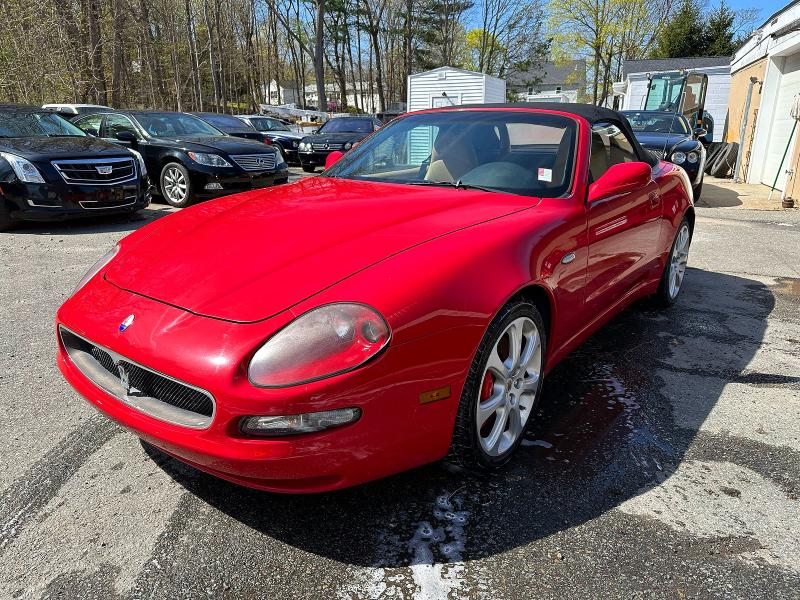Продажа на аукционе авто 2002 Maserati Spyder, vin: ZAMBB18A820005905, номер лота: 45446126