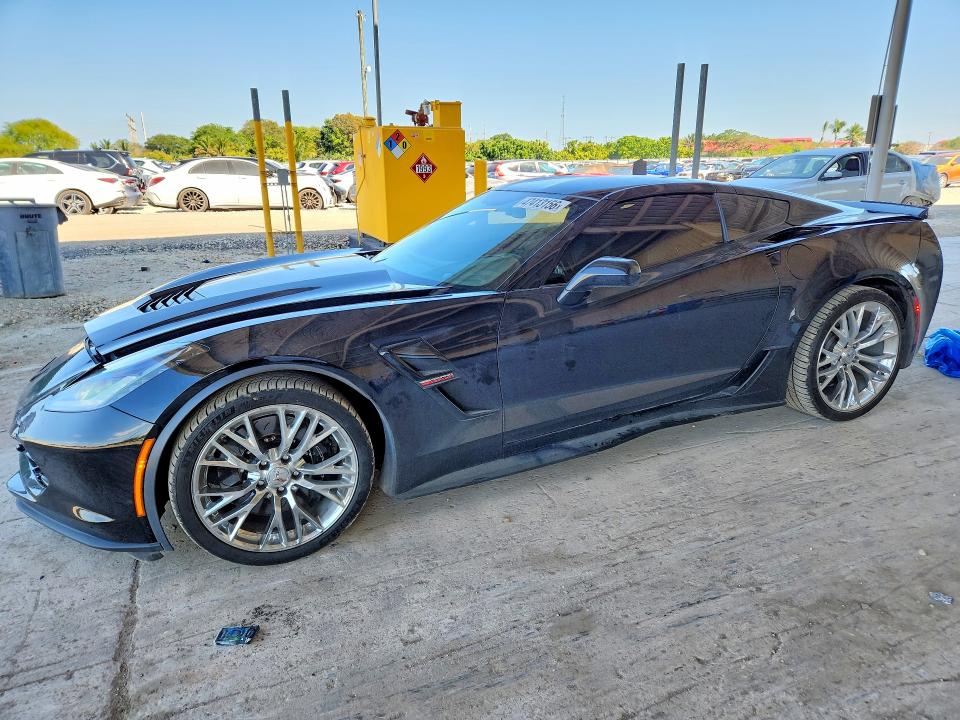 47413156 :رقم المزاد ، 1G1YY2D74H5115805 vin ، 2017 Chevrolet Corvette مزاد بيع