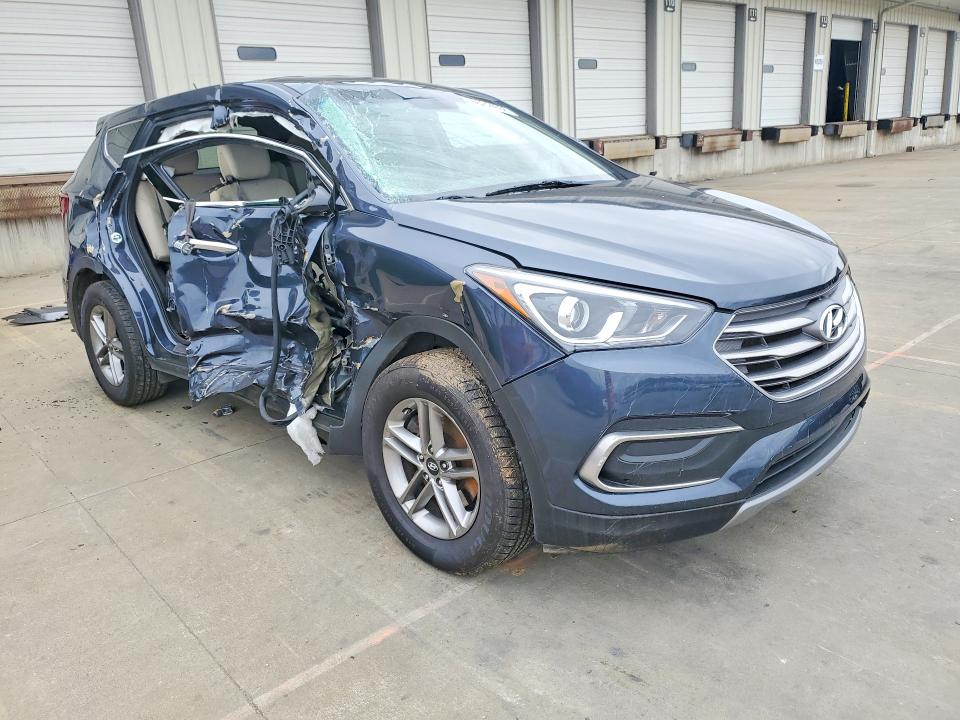 46244656 :رقم المزاد ، 5NMZT3LB7JH070562 vin ، 2018 Hyundai Santa Fe Sport مزاد بيع