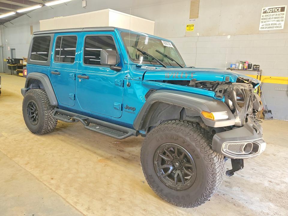 Продаж на аукціоні авто 2020 Jeep Wrangler Unlimited, vin: 1C4HJXDG5LW314292, номер лоту: 42062706