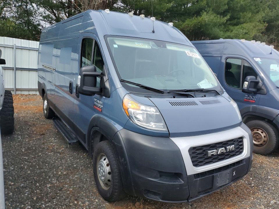 2020 Ram Promaster 3500 მანქანა იყიდება აუქციონზე, vin: 3C6URVJG3LE142278, აუქციონის ნომერი: 78843265