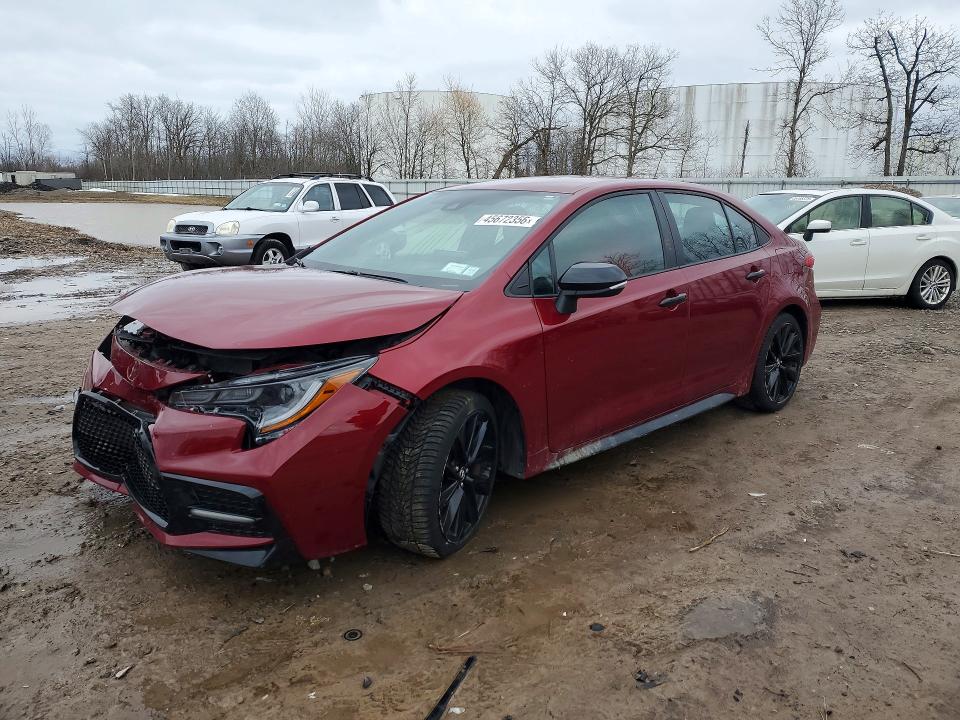 45672356 :رقم المزاد ، 5YFS4MCE8NP138216 vin ، 2022 Toyota Corolla مزاد بيع