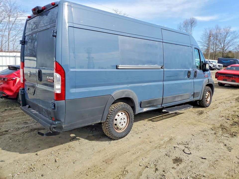 2019 Ram Promaster 3500 მანქანა იყიდება აუქციონზე, vin: 3C6URVJG2KE548213, აუქციონის ნომერი: 45605236