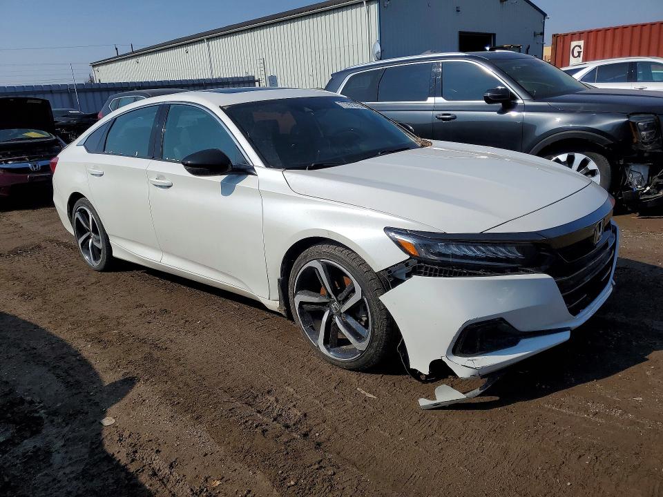 Продажа на аукционе авто 2021 Honda Accord, vin: 1HGCV1F35MA802468, номер лота: 77761275