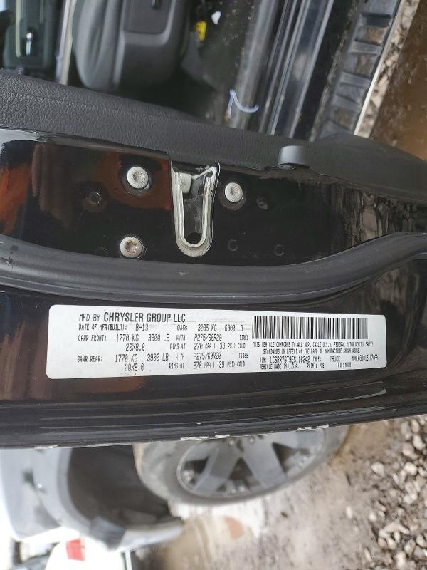 Продаж на аукціоні авто 2014 Ram 1500, vin: 1C6RR7GT9ES116242, номер лоту: 76586095