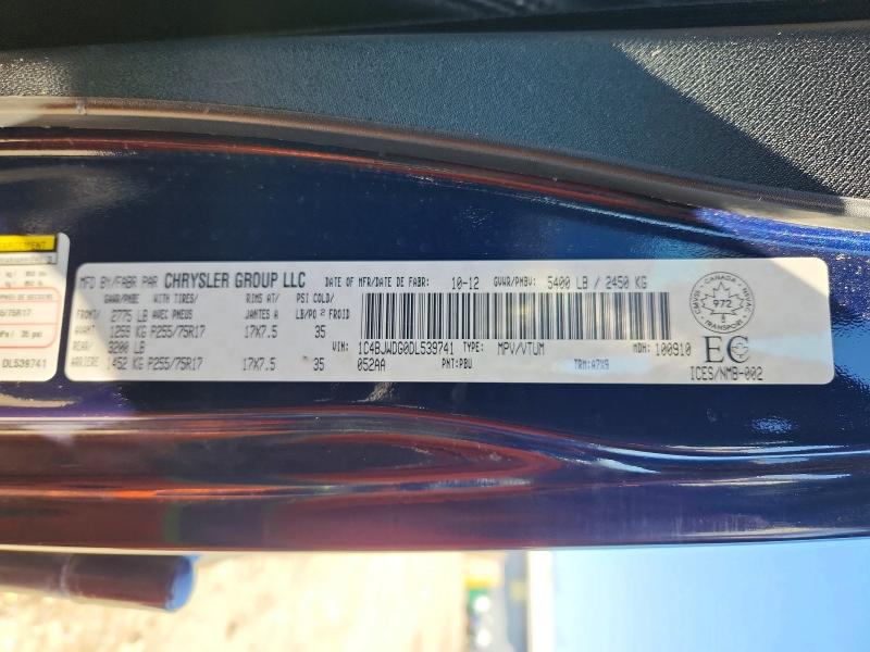 2013 Jeep Wrangler Unlimited მანქანა იყიდება აუქციონზე, vin: 1C4BJWDG0DL539741, აუქციონის ნომერი: 47095766