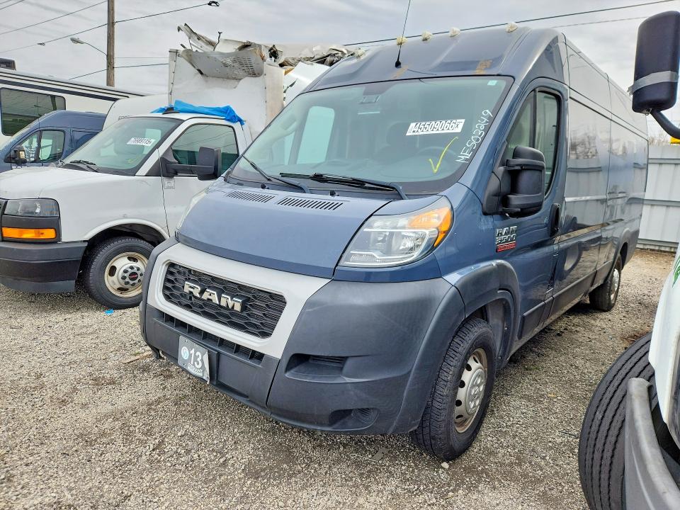 Продаж на аукціоні авто 2021 Ram Promaster 3500, vin: 3C6FRVJG2ME503249, номер лоту: 45509066