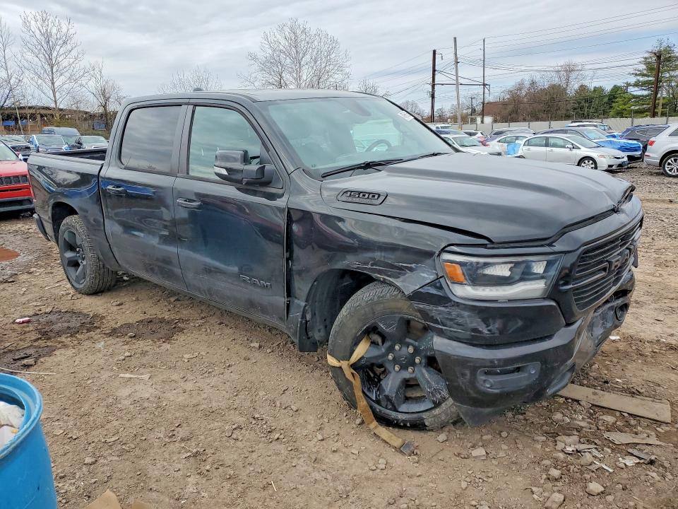 2019 Ram 1500 მანქანა იყიდება აუქციონზე, vin: 1C6SRFFTXKN510792, აუქციონის ნომერი: 47866316