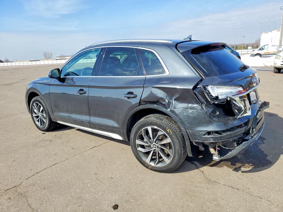 2021 Audi Q5 მანქანა იყიდება აუქციონზე, vin: WA1BAAFY5M2007605, აუქციონის ნომერი: 46766596