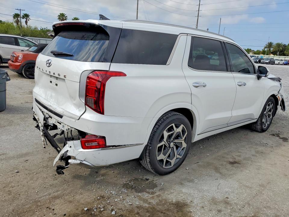 2022 Hyundai Palisade მანქანა იყიდება აუქციონზე, vin: KM8R74HE0NU347916, აუქციონის ნომერი: 47392306