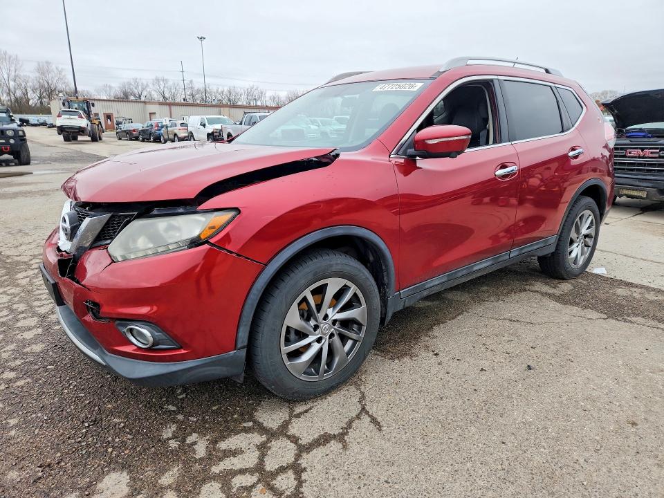Aukcja sprzedaży 2015 Nissan Rogue, vin: 5N1AT2MV0FC922624, numer aukcji: 47725026