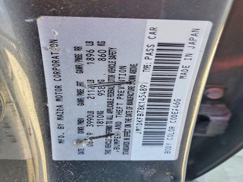 Aukcja sprzedaży 2019 Mazda Cx-3, vin: JM1DKFB78K1454891, numer aukcji: 46839196