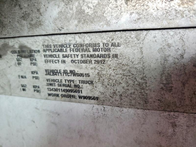 2012 Isuzu Npr მანქანა იყიდება აუქციონზე, vin: JALB4T171C7W00515, აუქციონის ნომერი: 54917136