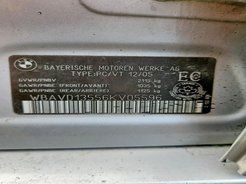 Продажа на аукционе авто 2006 Bmw 325, vin: WBAVD13556KV05596, номер лота: 97008885