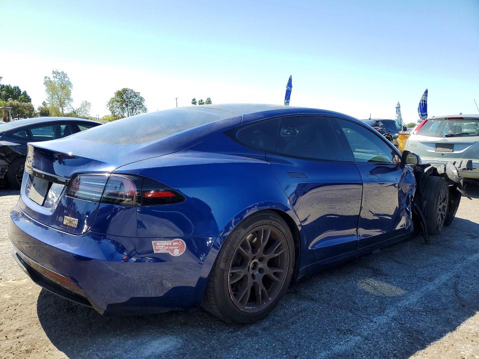 79781575 :رقم المزاد ، 5YJSA1E53PF529423 vin ، 2023 Tesla Model S مزاد بيع