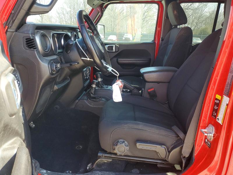 Продажа на аукционе авто 2021 Jeep Gladiator, vin: 1C6HJTAG0ML607024, номер лота: 45730876