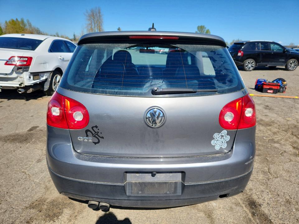 47371716 :رقم المزاد ، WVWEV71K96W107876 vin ، 2006 Volkswagen New Gti مزاد بيع