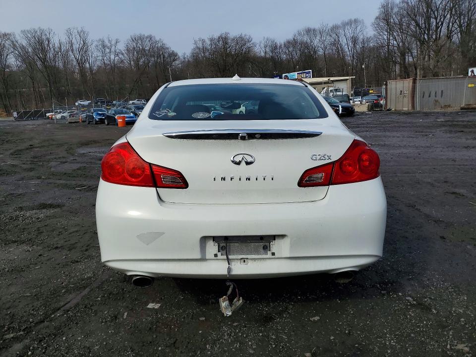 2011 Infiniti G25 Sedan მანქანა იყიდება აუქციონზე, vin: JN1DV6AR6BM451404, აუქციონის ნომერი: 79998625