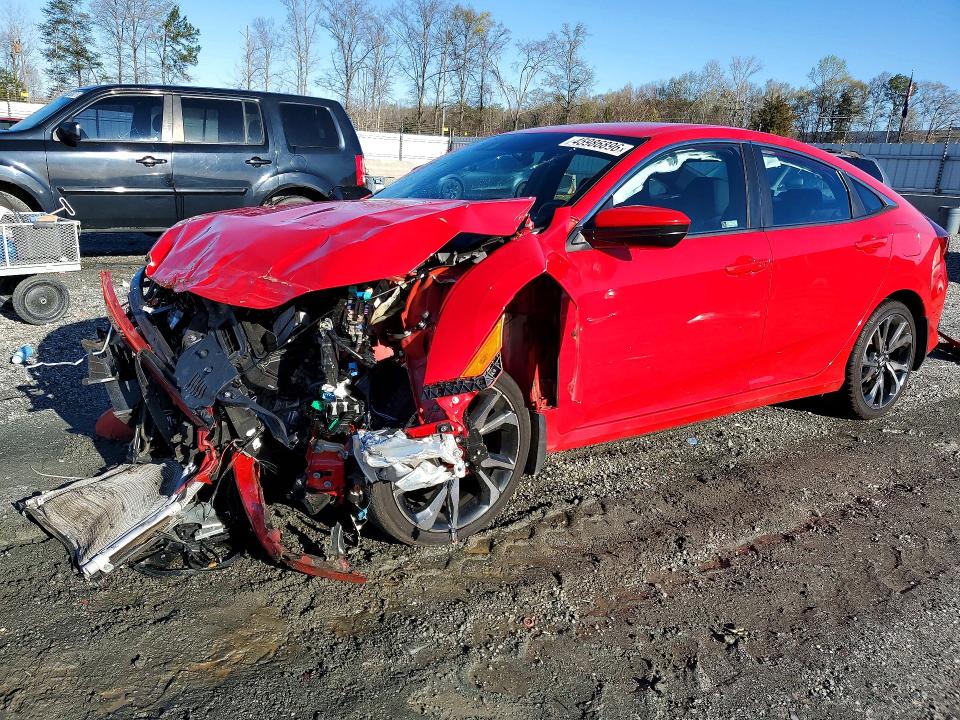 Auction sale of the 2020 Honda Civic, vin: 2HGFC2F86LH523275, lot number: 45986896