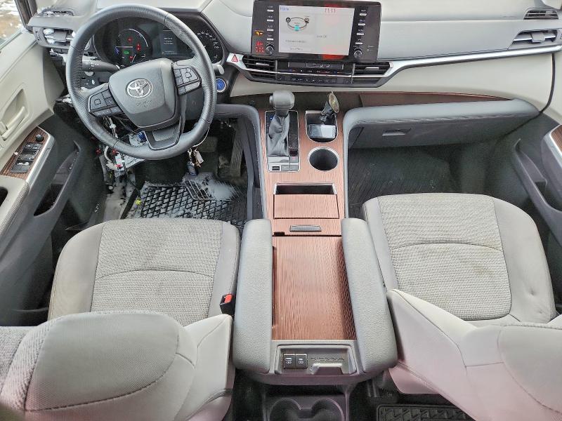 2022 Toyota Sienna Le Hybrid მანქანა იყიდება აუქციონზე, vin: 5TDGRKEC4NS103526, აუქციონის ნომერი: 41989076