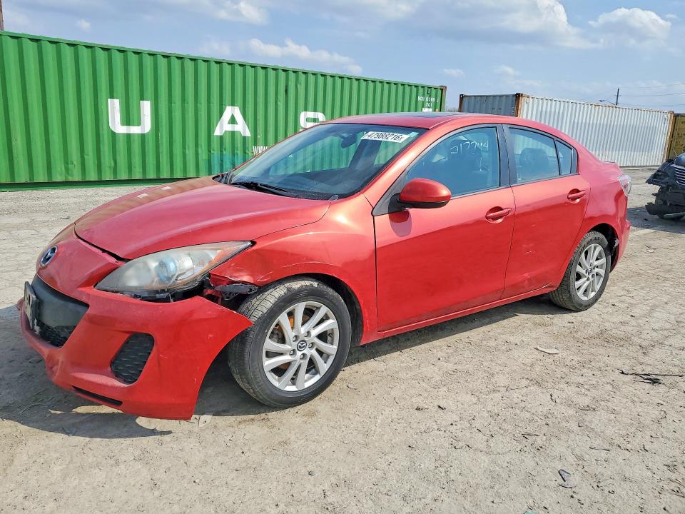 2013 Mazda 3 მანქანა იყიდება აუქციონზე, vin: JM1BL1V7XD1717744, აუქციონის ნომერი: 59990176
