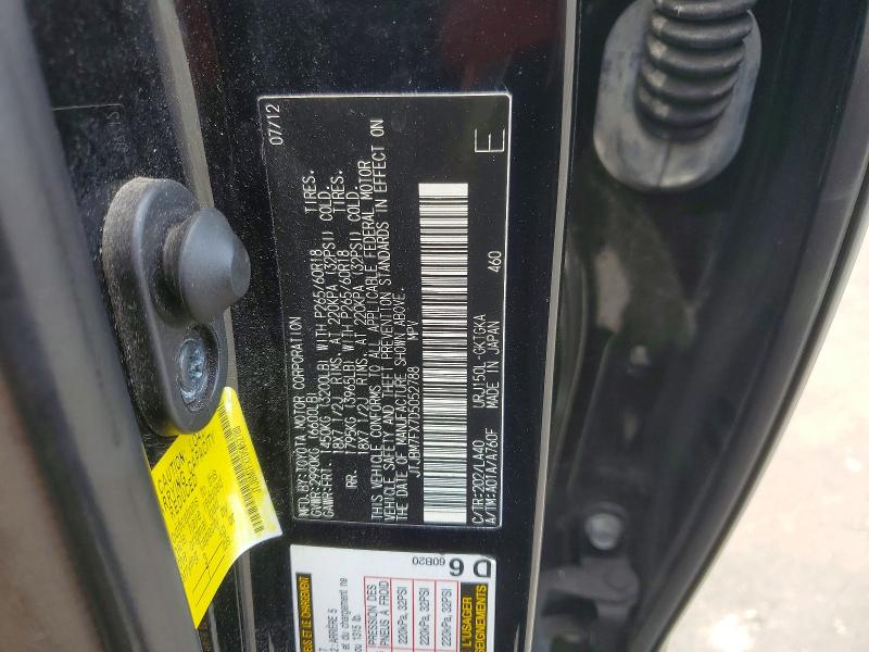 Продажа на аукционе авто 2013 Lexus Gx 460, vin: JTJBM7FX7D5052788, номер лота: 47552986