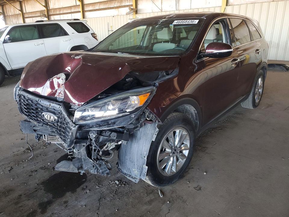 2019 Kia Sorento მანქანა იყიდება აუქციონზე, vin: 5XYPG4A38KG575423, აუქციონის ნომერი: 46868436