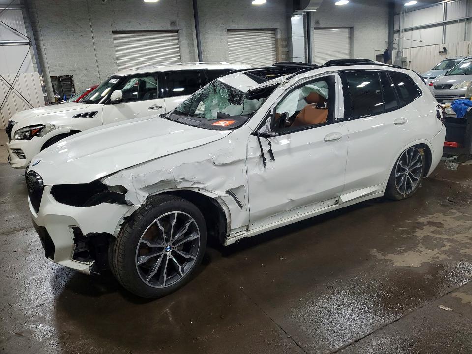 Auction sale of the 2022 Bmw X3, vin: 5UX53DP04N9M38807, lot number: 78303825