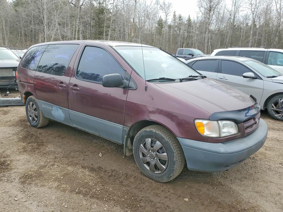 46459846 :رقم المزاد ، 4T3ZF19C6YU236443 vin ، 2000 Toyota Sienna مزاد بيع