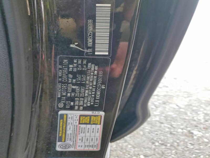 45754856 :رقم المزاد ، KNDMB5C15F6061699 vin ، 2015 Kia Sedona مزاد بيع