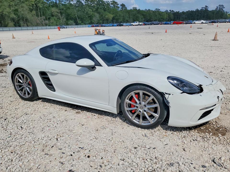 46923806 :رقم المزاد ، WP0AB2A82JK279035 vin ، 2018 Porsche Cayman مزاد بيع