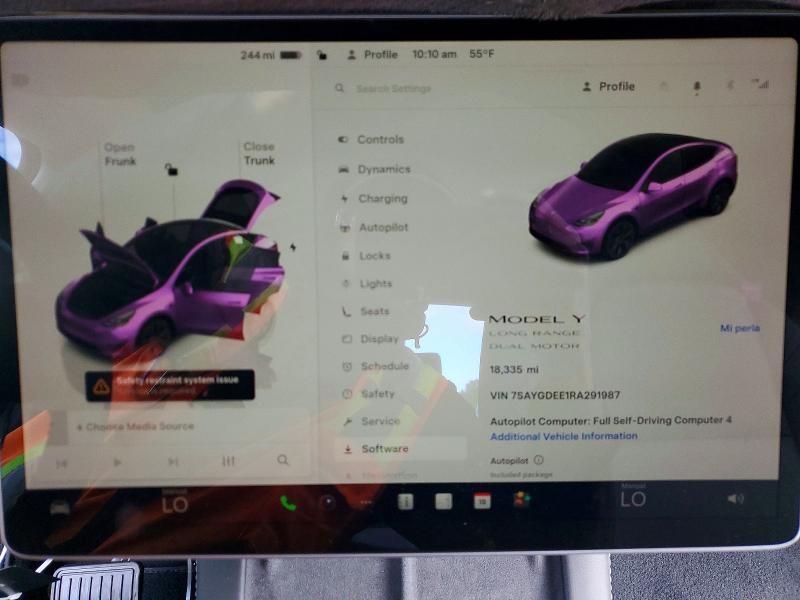 Aukcja sprzedaży 2024 Tesla Model Y, vin: 7SAYGDEE1RA291987, numer aukcji: 46463926