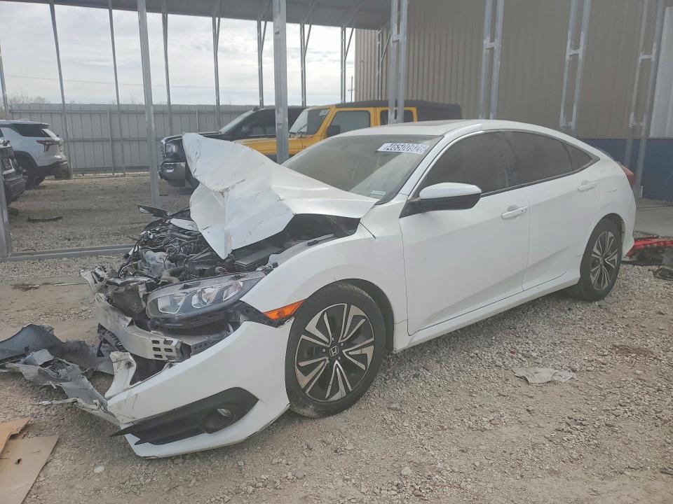 46500926 :رقم المزاد ، JHMFC1F30JX022337 vin ، 2018 Honda Civic مزاد بيع