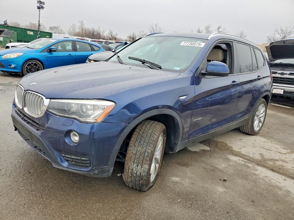 77730575 :رقم المزاد ، 5UXWX9C5XG0D70689 vin ، 2016 Bmw X3 مزاد بيع
