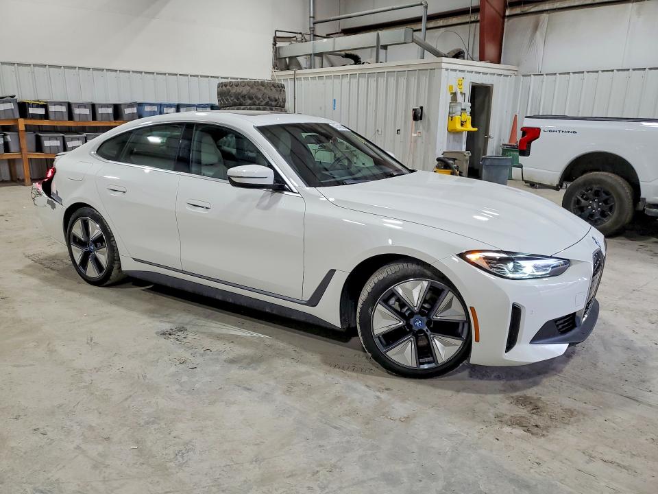 2024 Bmw I4 მანქანა იყიდება აუქციონზე, vin: WBY83FB07RFS48104, აუქციონის ნომერი: 45543836