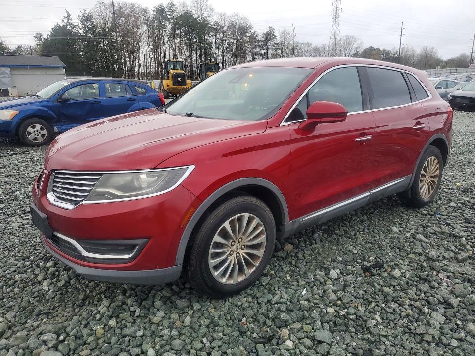 46282506 :رقم المزاد ، 2LMTJ8KR1GBL31618 vin ، 2016 Lincoln Mkx مزاد بيع