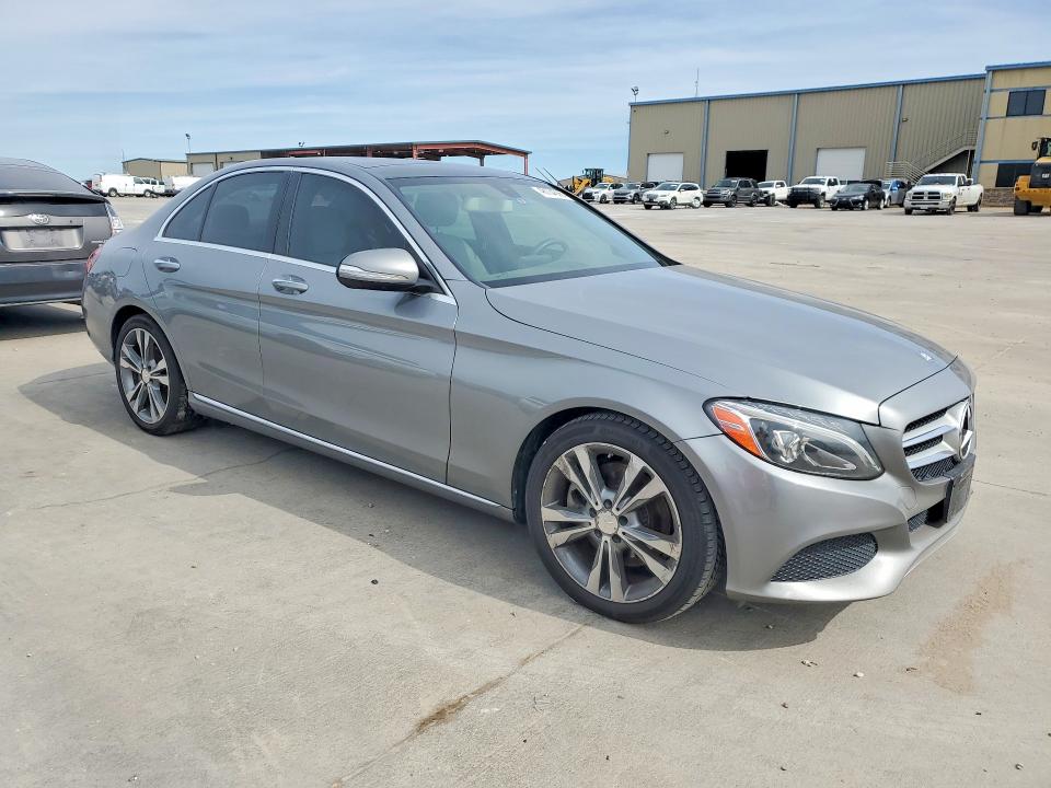 2015 Mercedes-benz C მანქანა იყიდება აუქციონზე, vin: 55SWF4JB3FU091967, აუქციონის ნომერი: 46134596