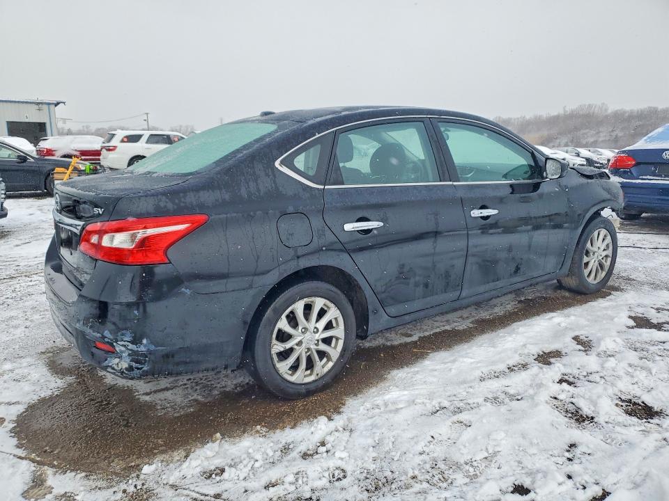 2019 Nissan Sentra მანქანა იყიდება აუქციონზე, vin: 3N1AB7AP3KY255448, აუქციონის ნომერი: 45985776