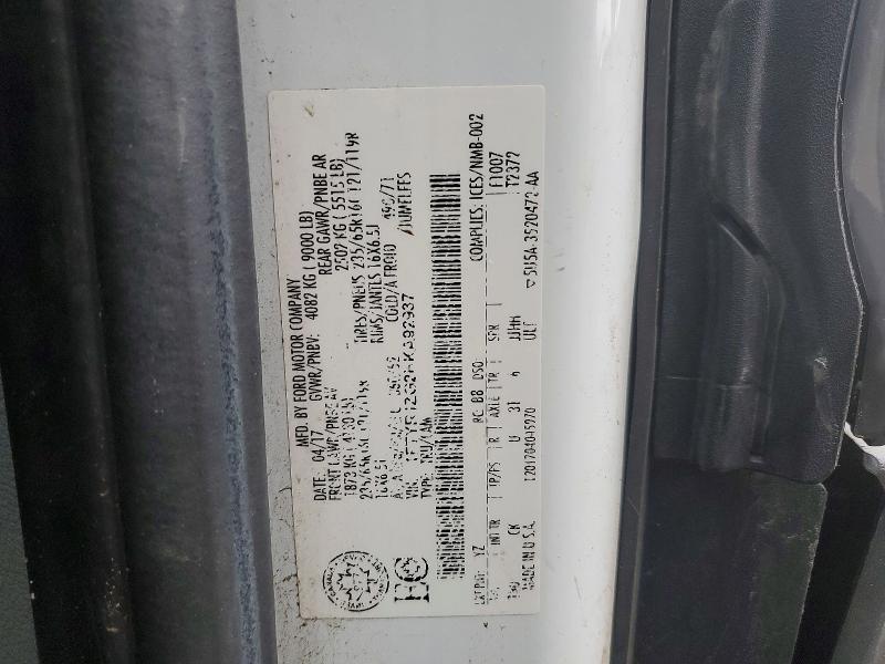 Aukcja sprzedaży 2017 Ford Transit, vin: 1FTYR1ZG2HKA92937, numer aukcji: 45604466