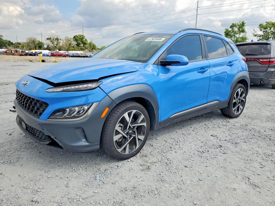 47503486 :رقم المزاد ، KM8K53A33NU912167 vin ، 2022 Hyundai Kona مزاد بيع