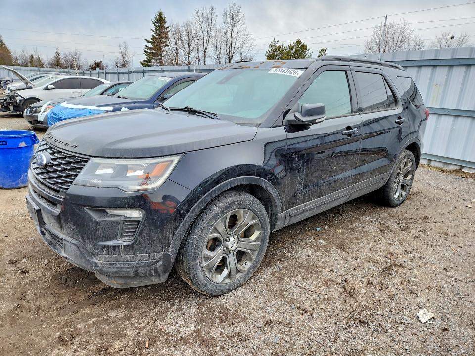 Продажа на аукционе авто 2018 Ford Explorer, vin: 1FM5K8GT7JGB35849, номер лота: 47043926