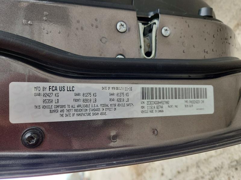 Aukcja sprzedaży 2017 Chrysler 300, vin: 2C3CCAGG8HH527082, numer aukcji: 48146766