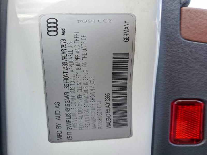 Aukcja sprzedaży 2018 Audi A5, vin: WAUENCF59JA013995, numer aukcji: 45993366