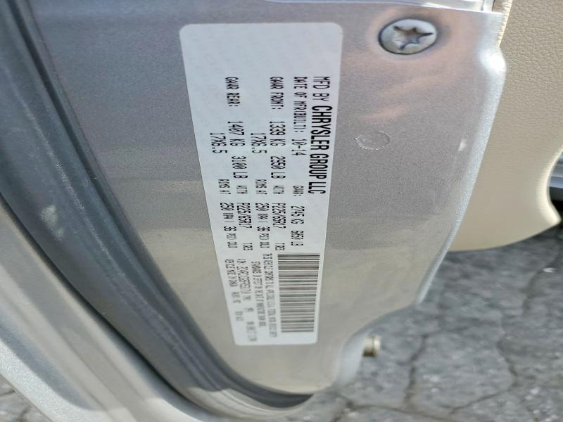 Продаж на аукціоні авто 2015 Chrysler Town & Country, vin: 2C4RC1CG5FR531710, номер лоту: 45793186